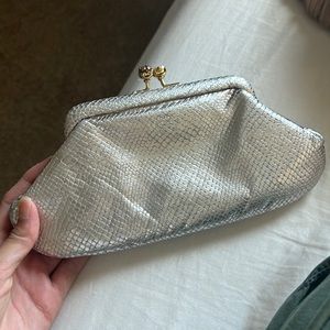 Silver Vintage Anya Hindmarch Clutch